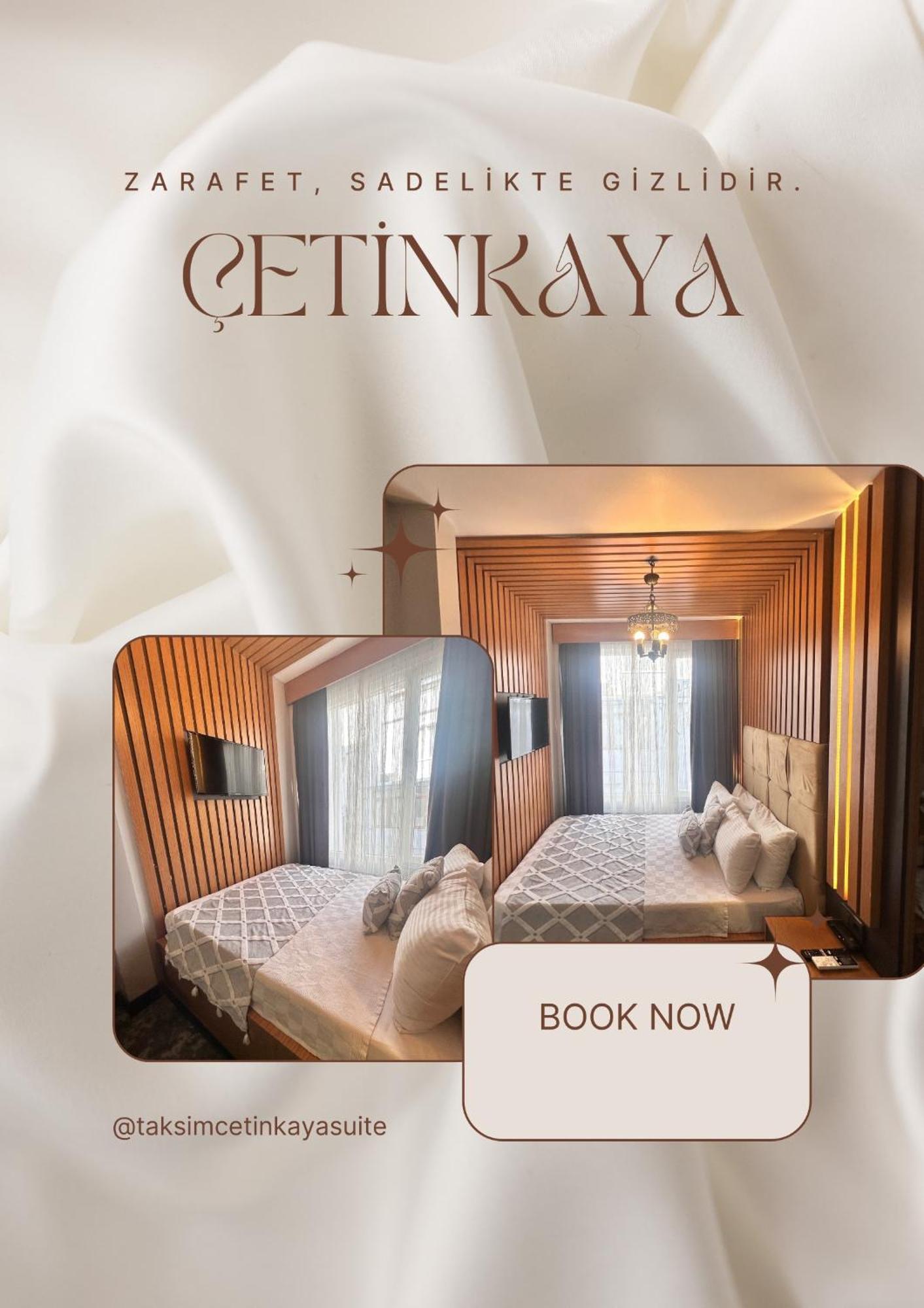 Taksim Cetinkaya Suite Isztambul Kültér fotó